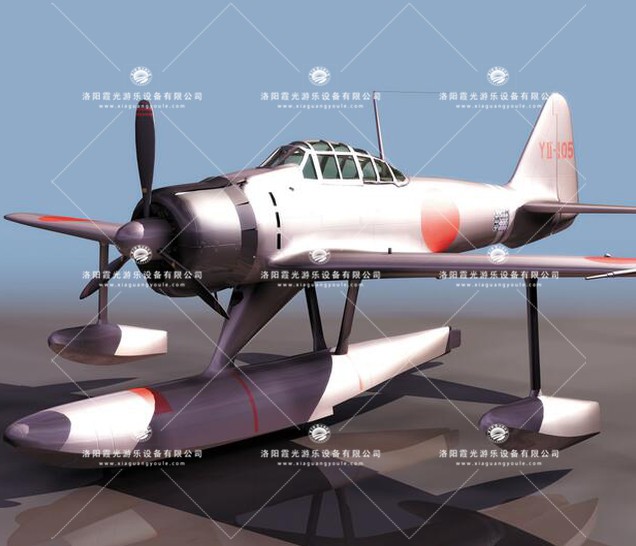 宁德3D模型飞机_